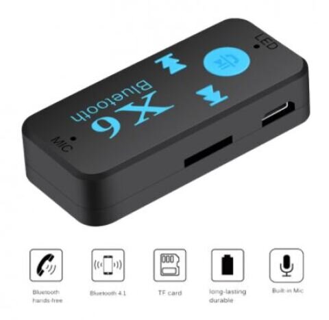 X6 Adaptor bluetooth aux slot pentru card sdi